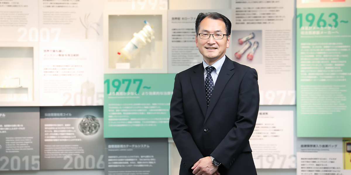 テルモヒューマンクリエイト竹田社長